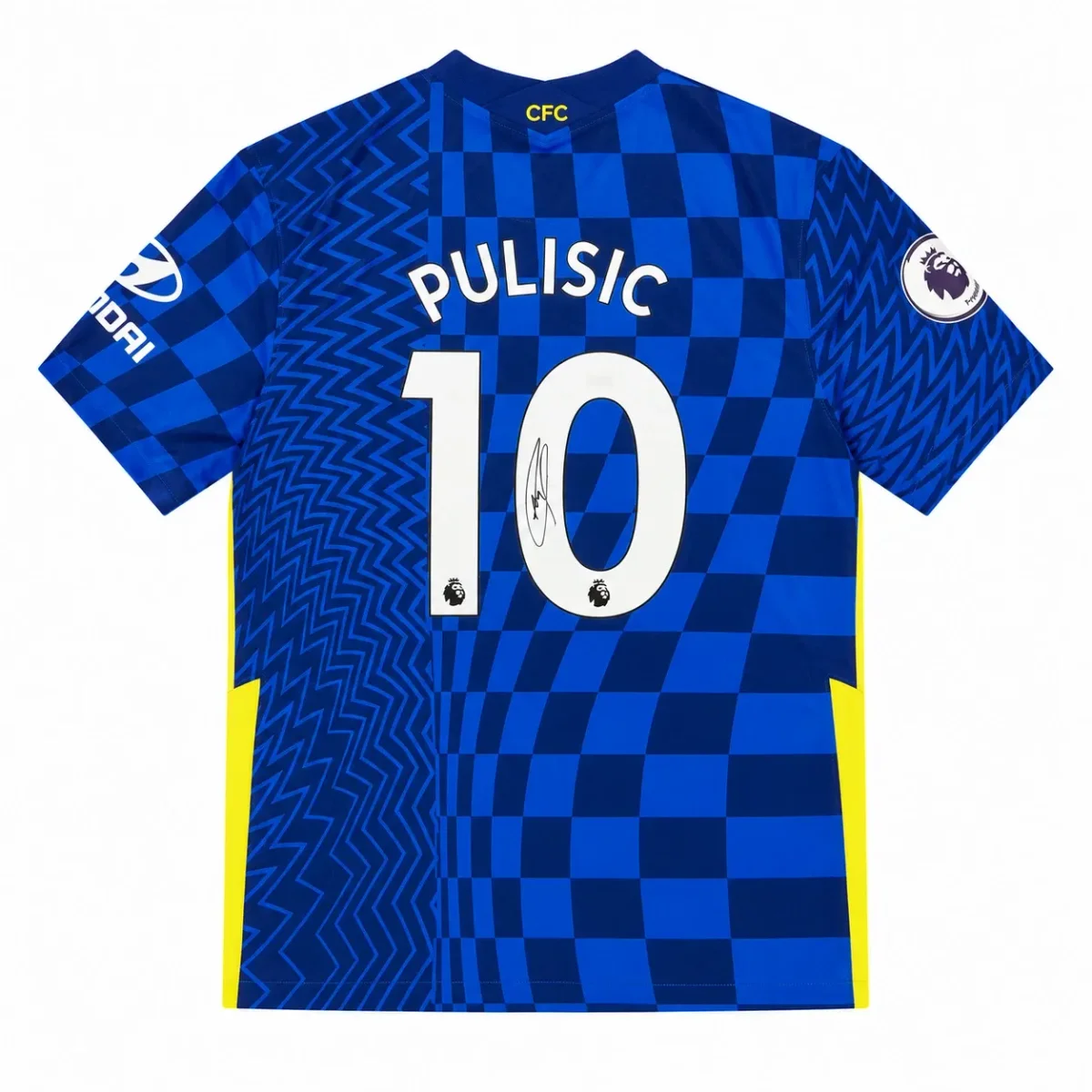 Christian Pulisic Autographed 2021/22 Chelsea Jersey – Panini Certified