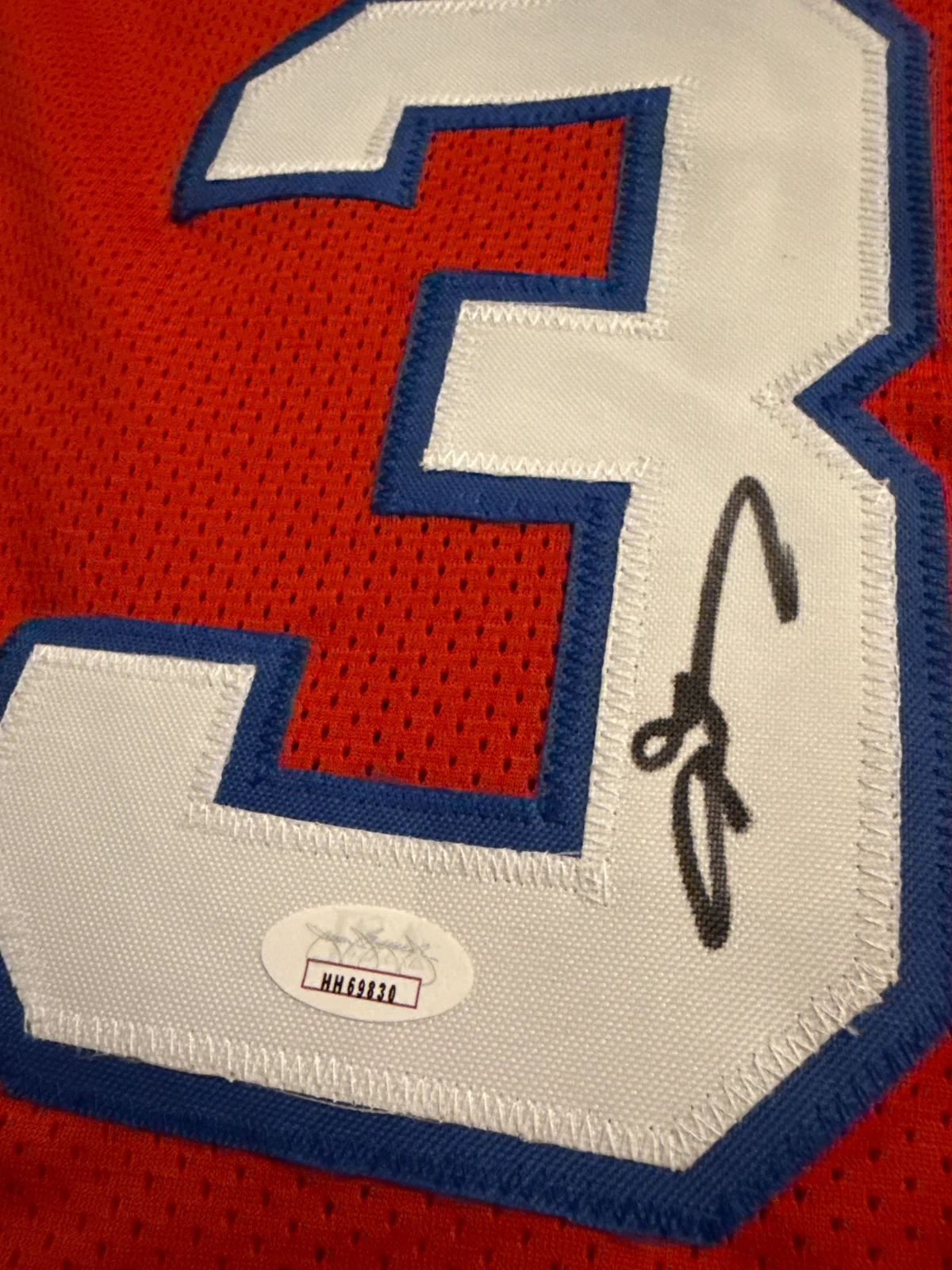 Allen Iverson signed jersey  photo 3