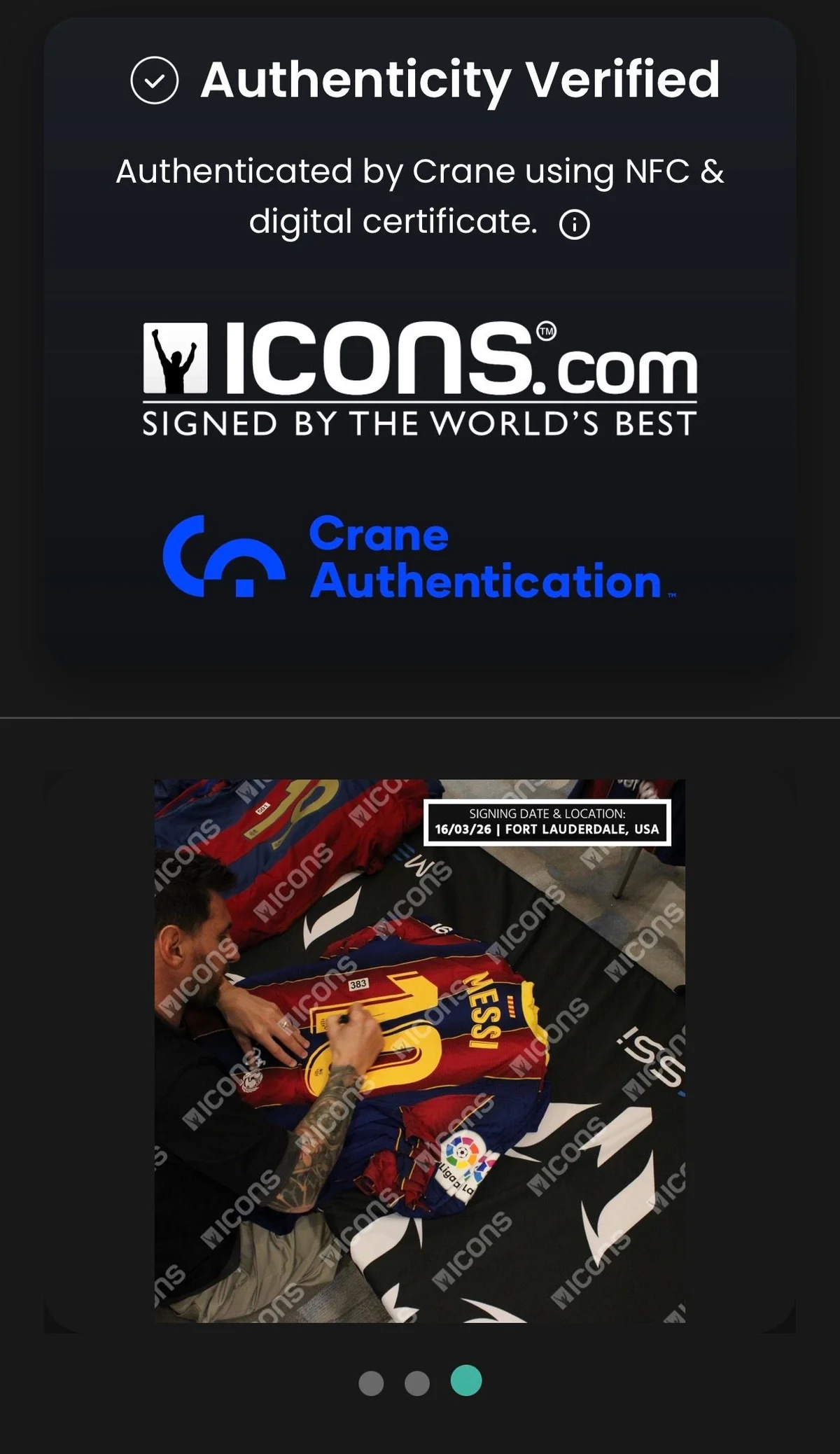 2020-2021 Lionel Messi signed FC Barcelona jersey  photo 7