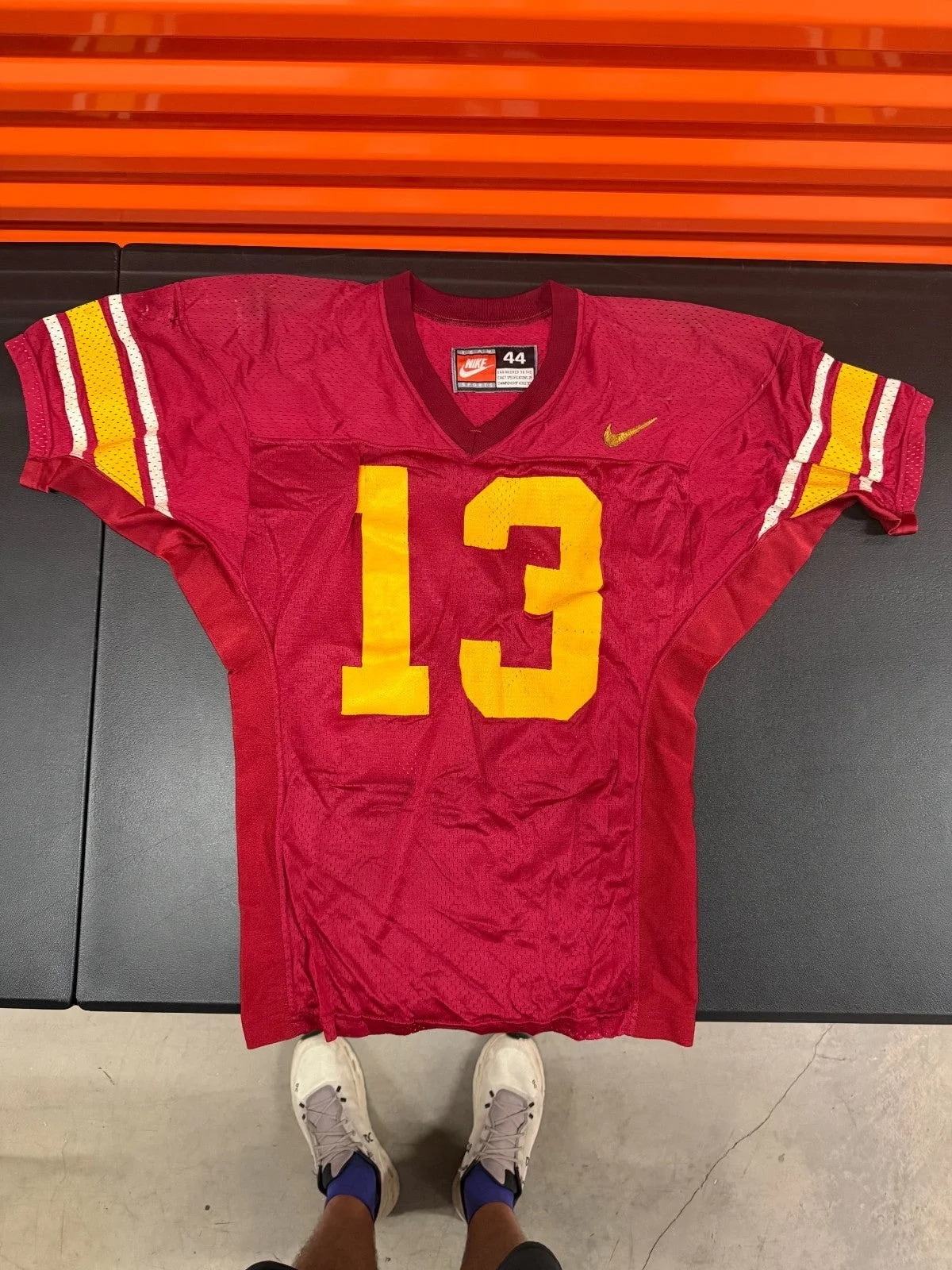 Sultan McCullough Signed & Inscribed Game Worn USC Trojans Jersey #13