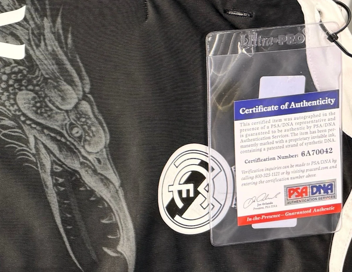 Cristiano Ronaldo Signed Real Madrid 2014/15 Yohji Yamamoto Dragon Third Kit - PSA/DNA