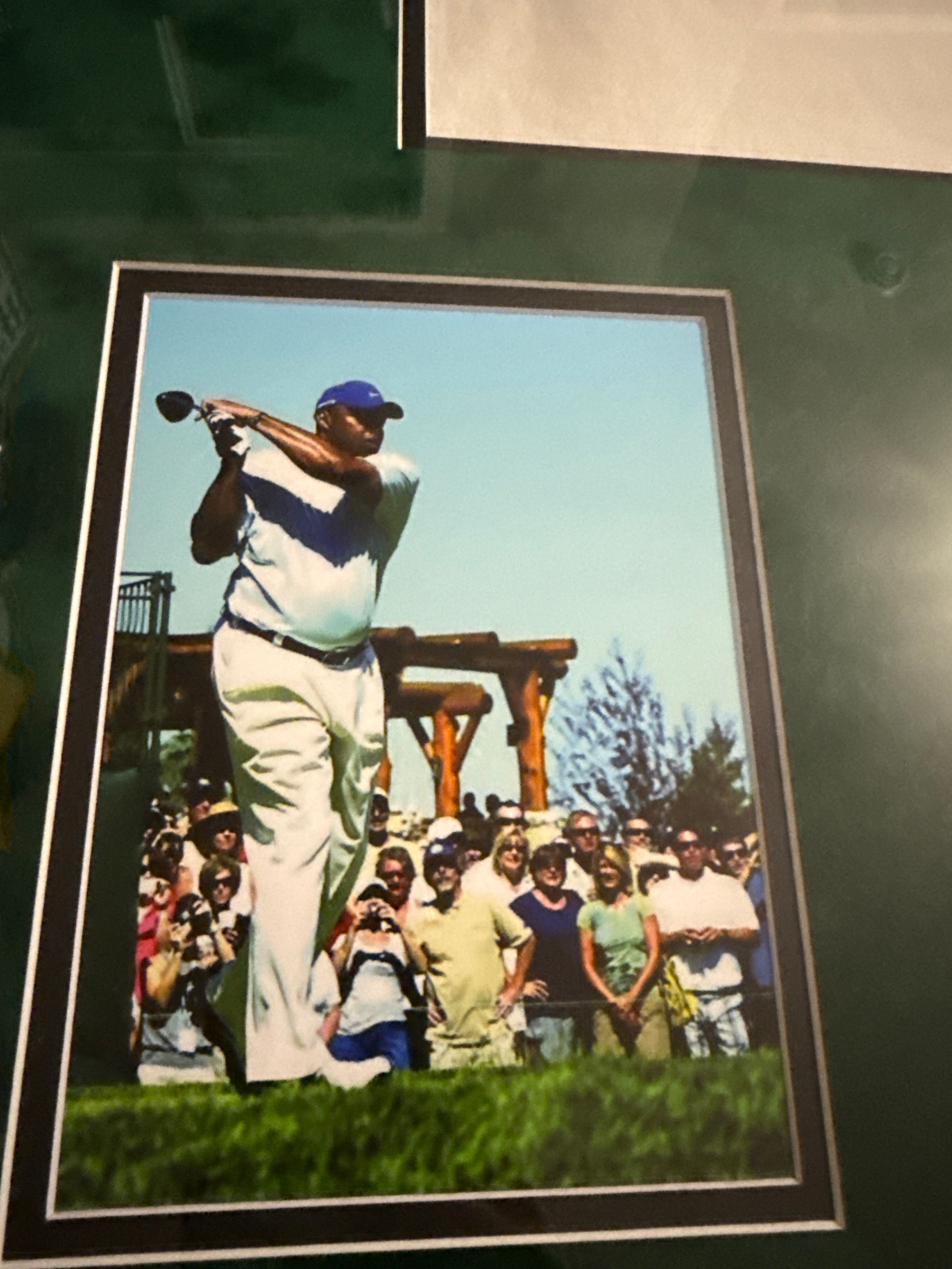 Michael Jordan and Charles Barkley etc signed t shirt framed photo 4