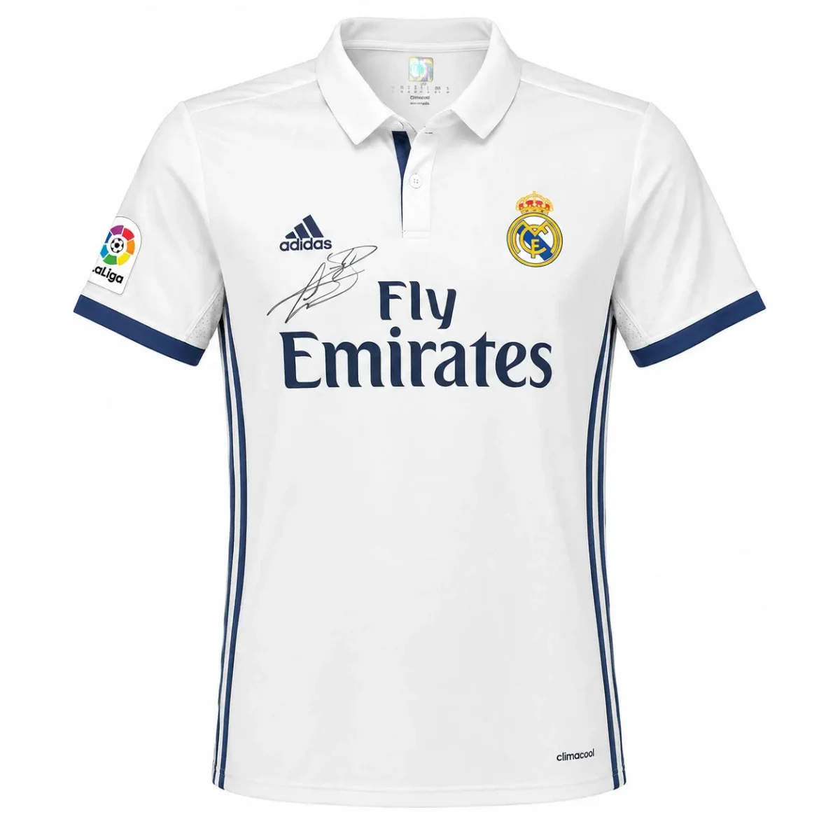 Gareth Bale Signed 2016/17 Real Madrid Jersey — Photo Shoot Worn