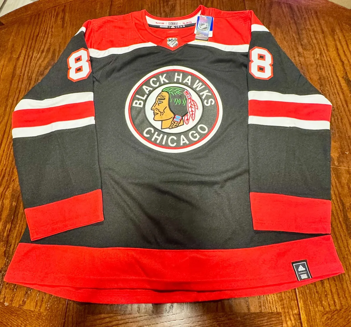 Patrick Kane Reverse Retro Adidas Pro Jersey photo 2