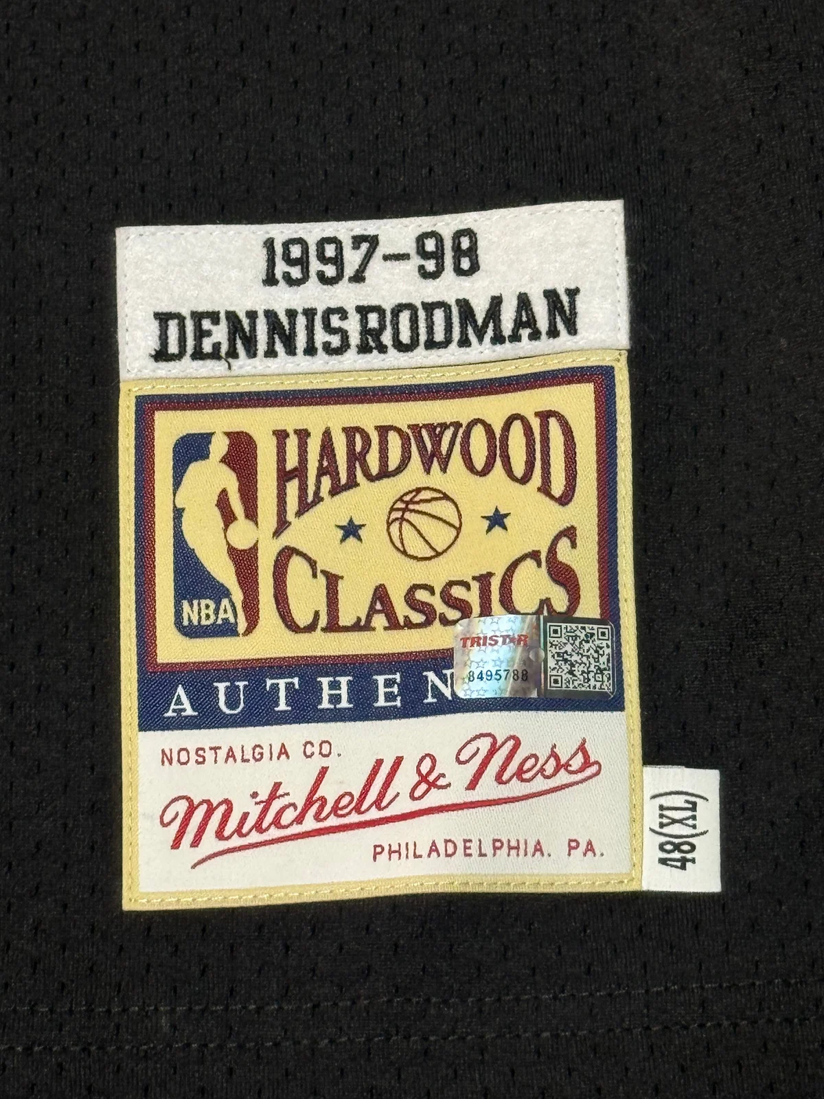 Dennis Rodman Signed Chicago Bulls Jersey – "The Worm" Inscription | Mitchell & Ness Authentic