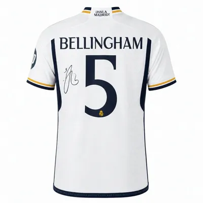 Jude Bellingham Signed Real Madrid Jersey – 2023/24 Player Issue Kit