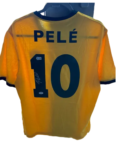 Pelé Signed Brazil Jersey – 1970 National Team Kit (Autographed, PSA/DNA Certified)