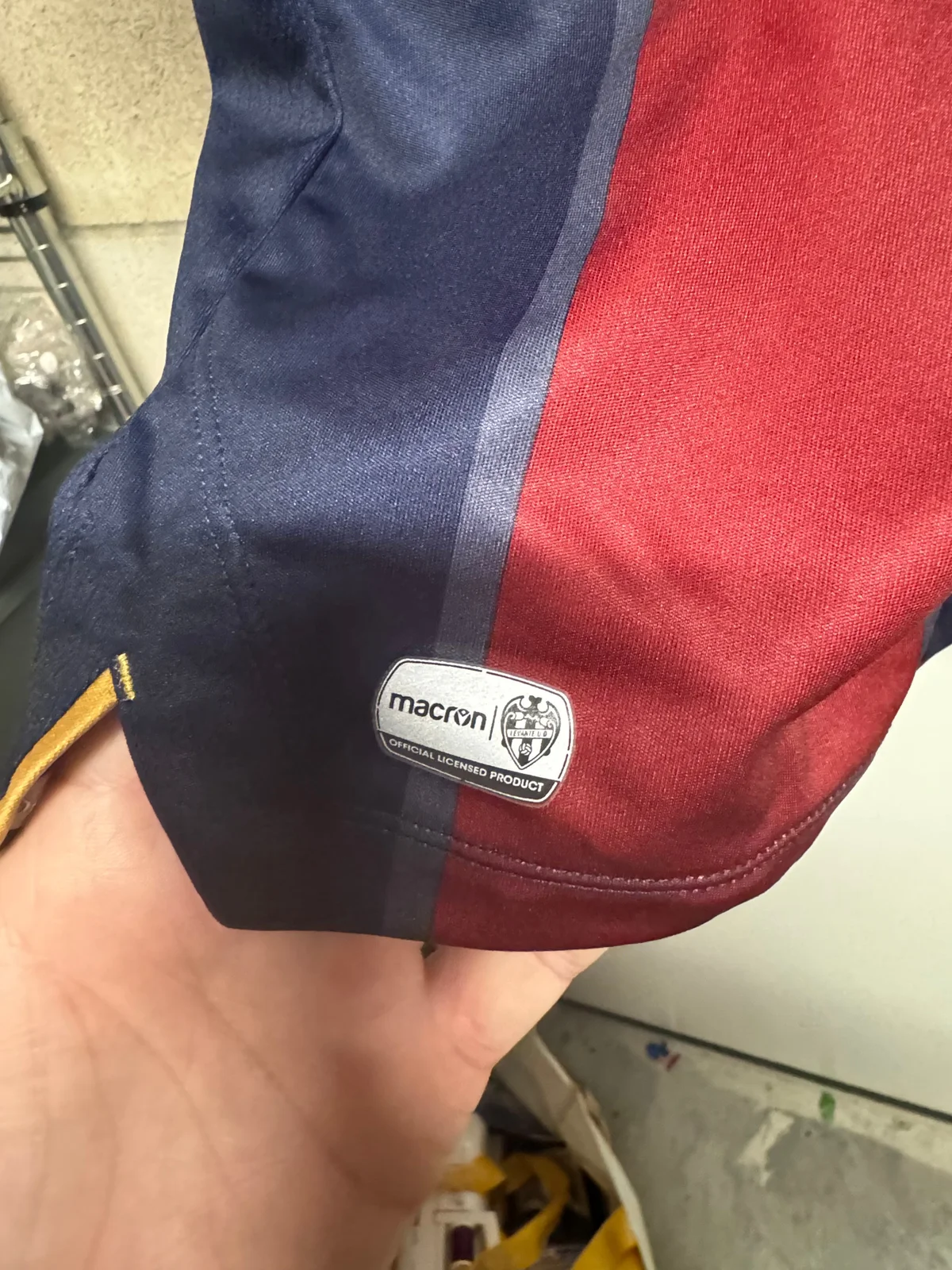 Jorge De Frutos Match-Worn & Signed Levante UD Jersey – Certified by MatchWornShirt