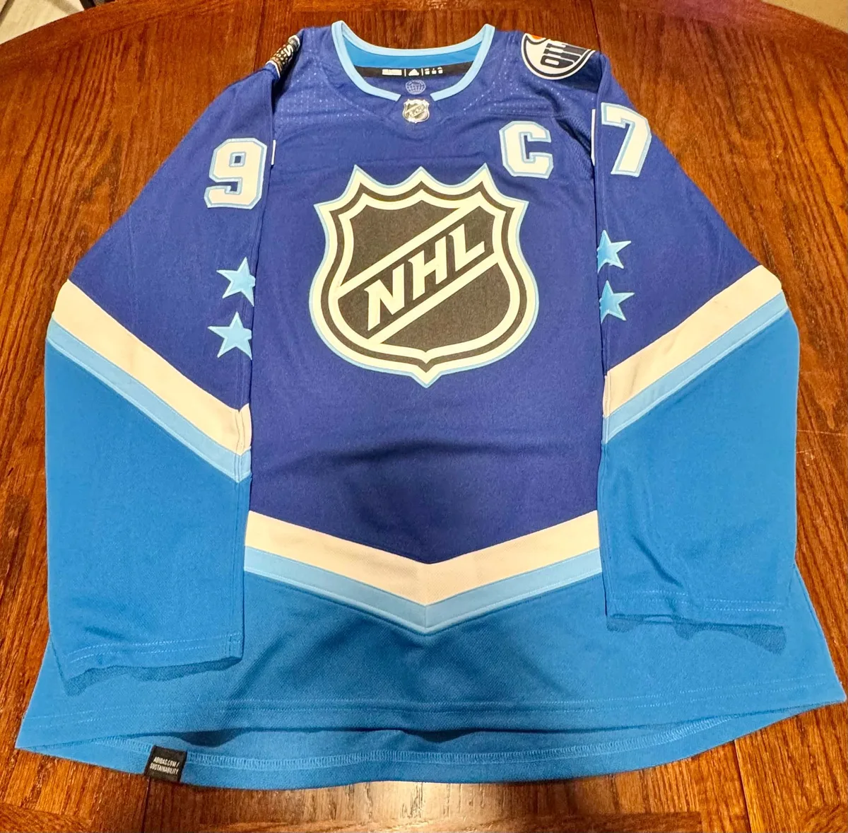 Connor Mcdavid 2022 All Star Blue Adidas Pro Jersey photo 2