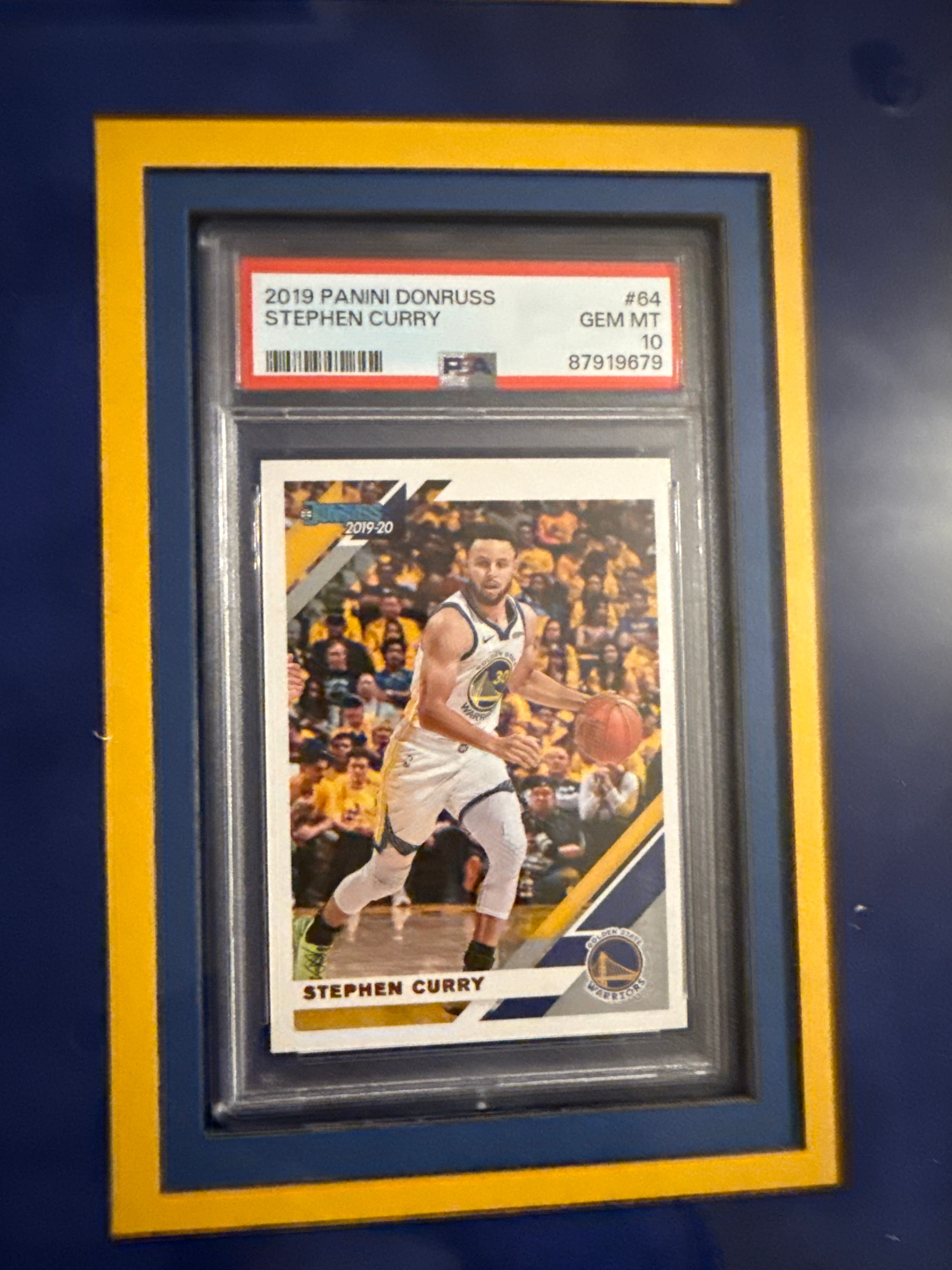 Stephen curry signed jersey framed  photo 3
