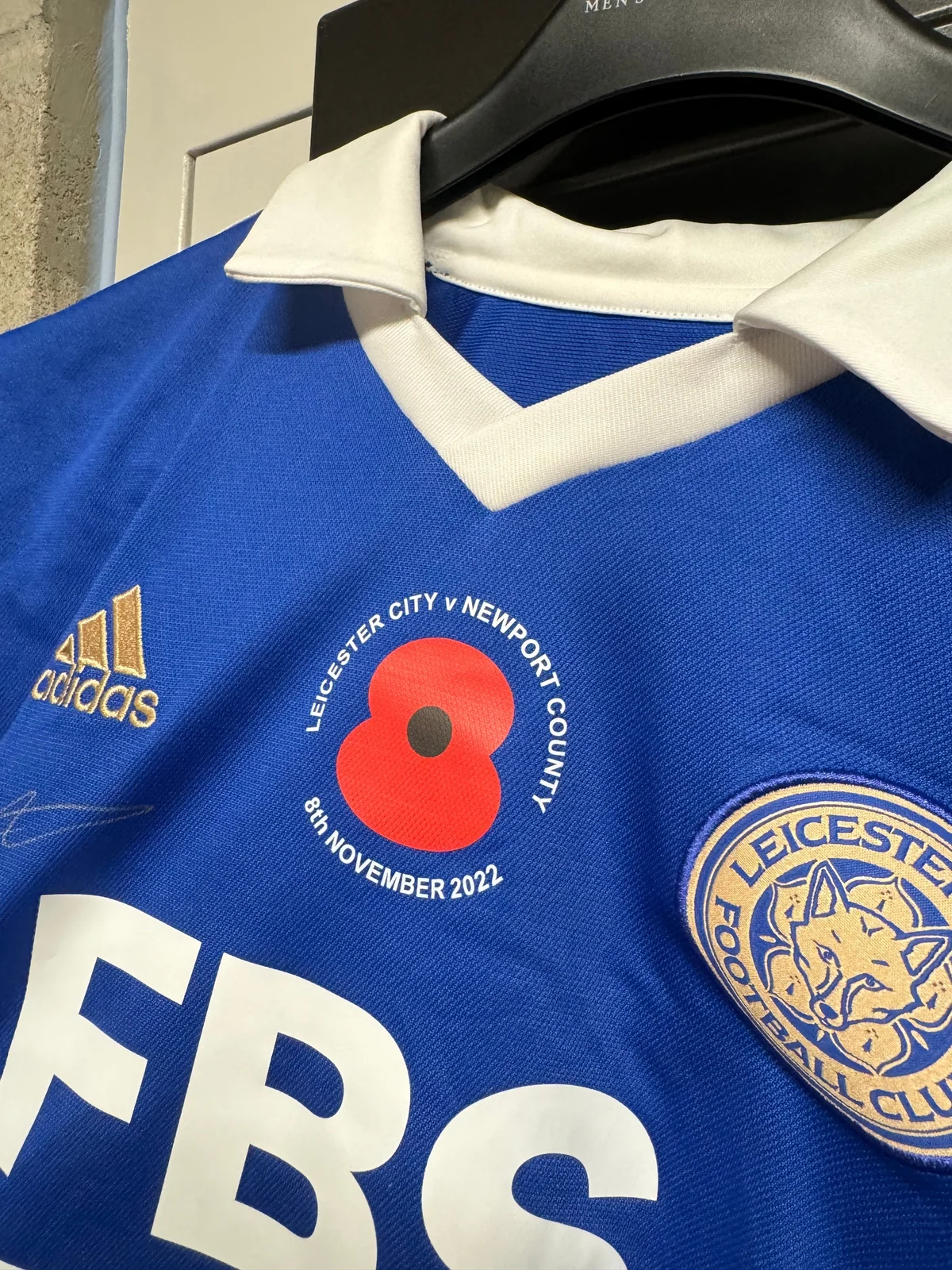 Harvey Barnes Signed Match-Worn Leicester City Jersey – Poppy Match Edition