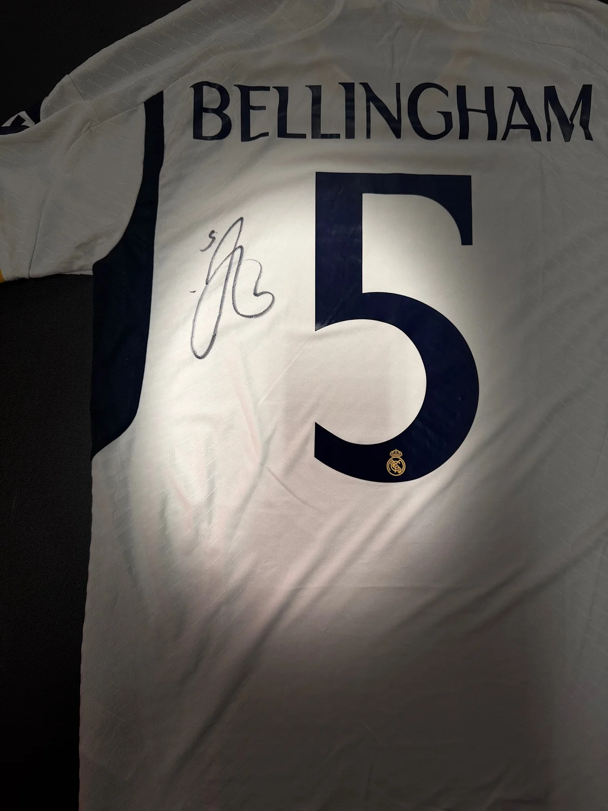 Jude Bellingham Signed Real Madrid Jersey – 2023/24 Player Issue Kit