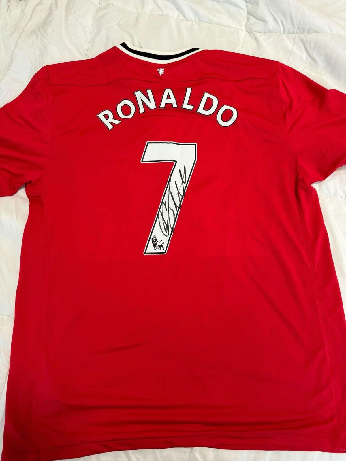 Cristiano Ronaldo Signed Manchester United Jersey – Red Home Kit (TCCA Certified)