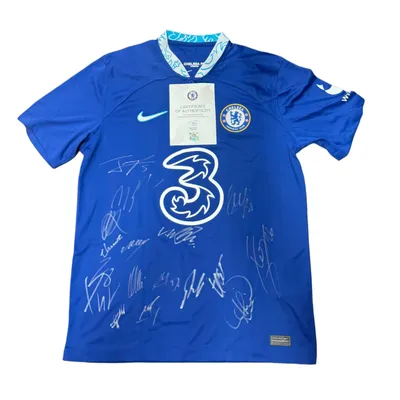 Chelsea FC Official Team-Signed 2022/23 with Club Certificate