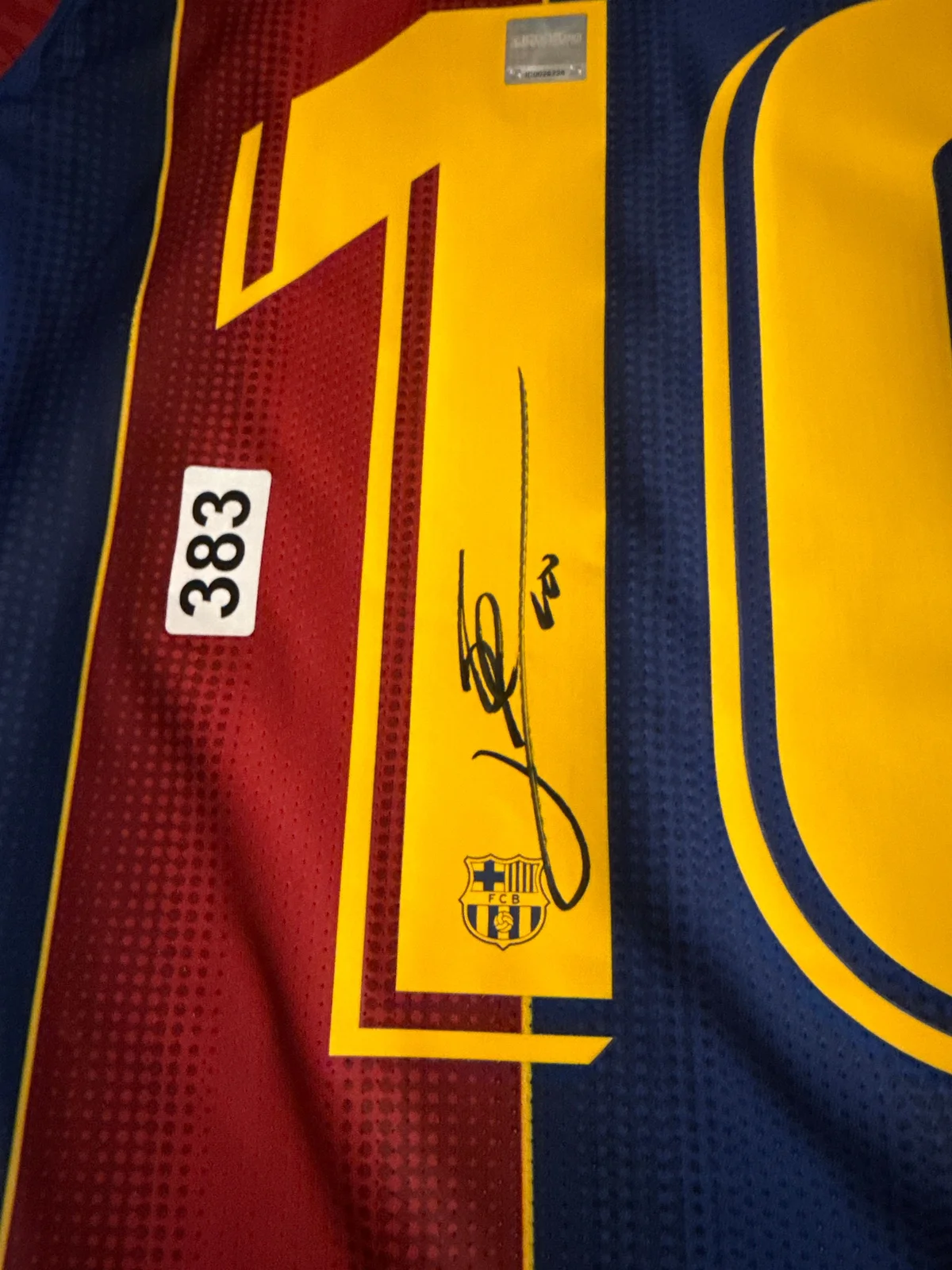 2020-2021 Lionel Messi signed FC Barcelona jersey  photo 4