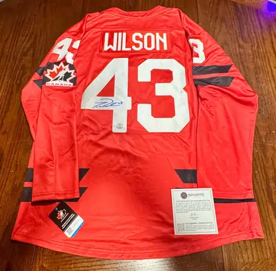 Tom Wilson Red Bauer 2026 Olympics Replica