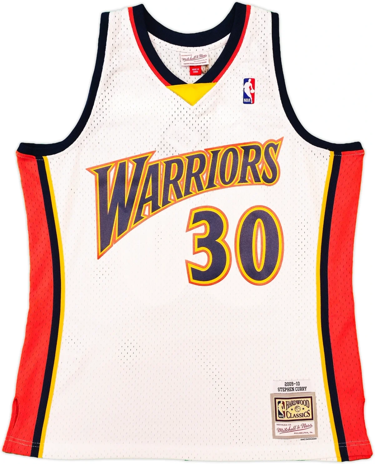 Stephen Curry Signed Golden State Warriors Mitchell & Ness Jersey - JSA Authenticated