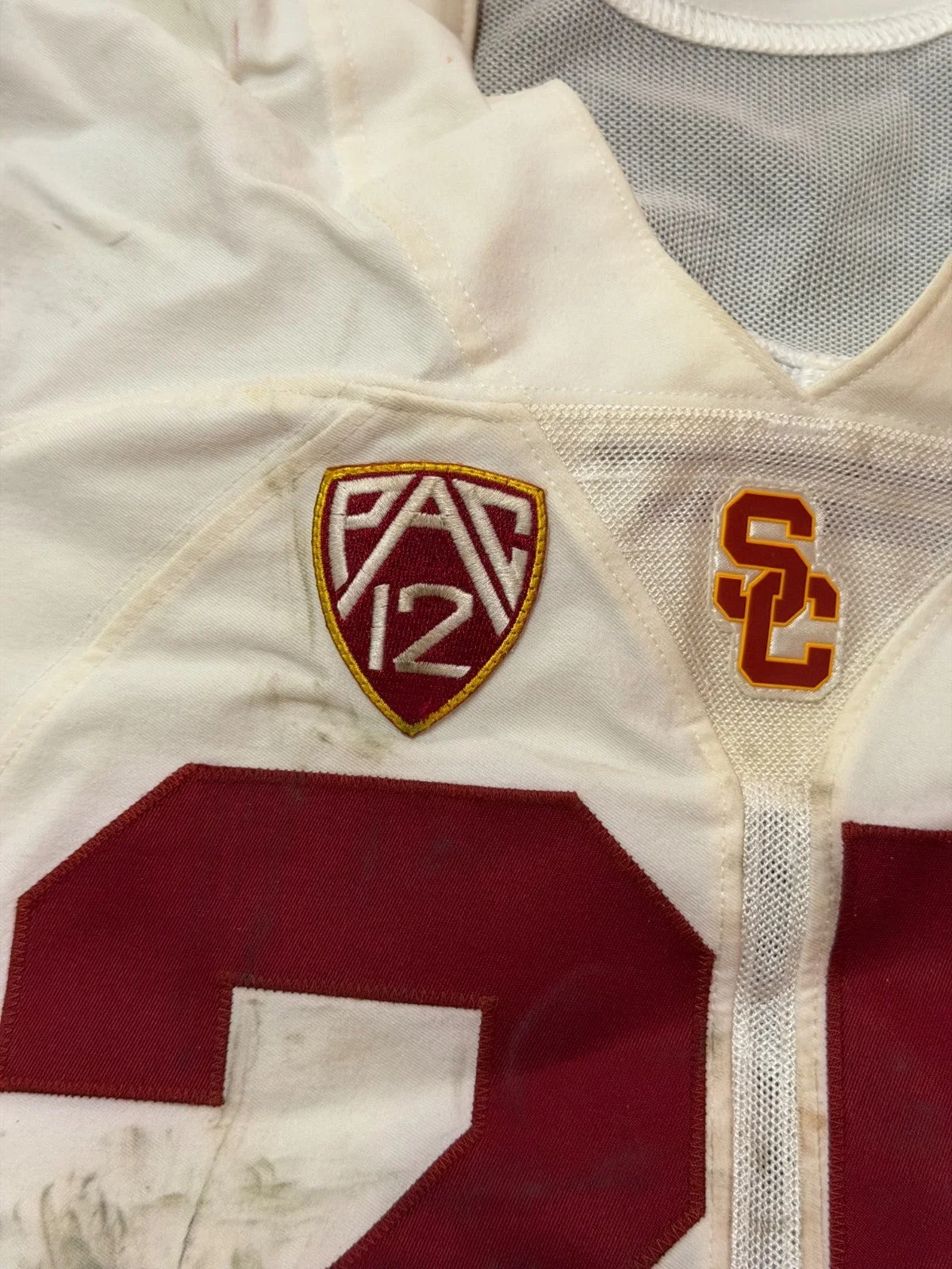 Ronald Jones II Game Worn USC Trojans Football Jersey #25