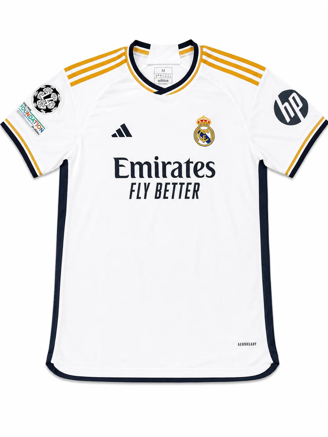 Eduardo Camavinga Signed 23/24 Real Madrid Jersey with Inscription