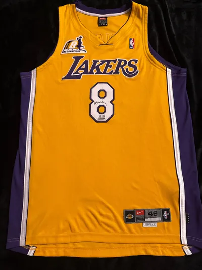 Kobe Bryant signed Nike Procut jersey