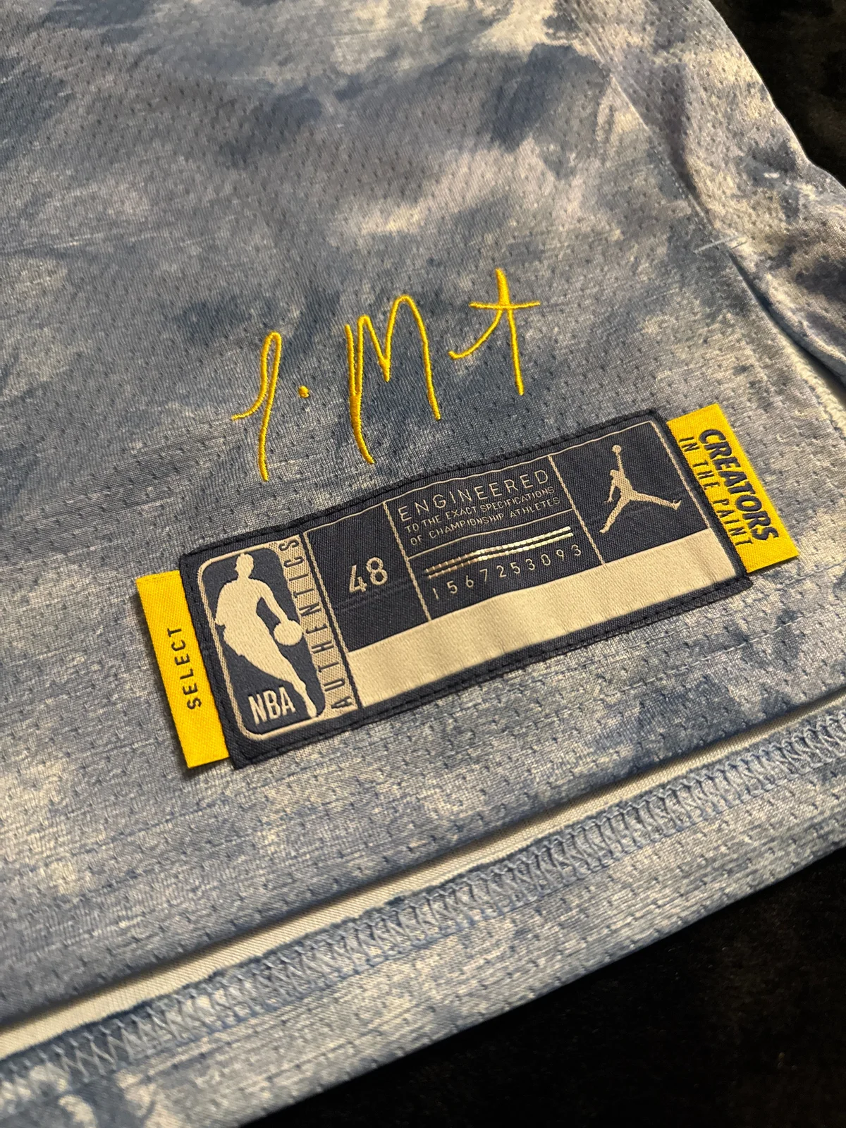 Ja Morant signed Nike jersey  photo 3