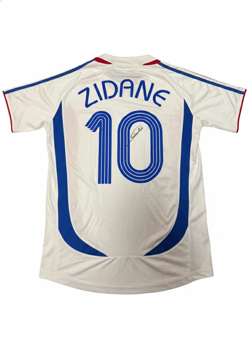 Zinedine Zidane Signed France National Team Jersey