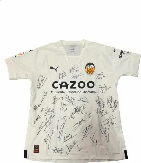 Valencia CF 2022/23 Squad Signed Jersey