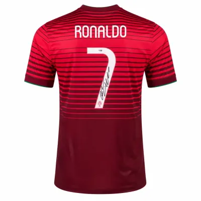 Cristiano Ronaldo Signed 2014 Portugal Jersey - PSA Witnessed