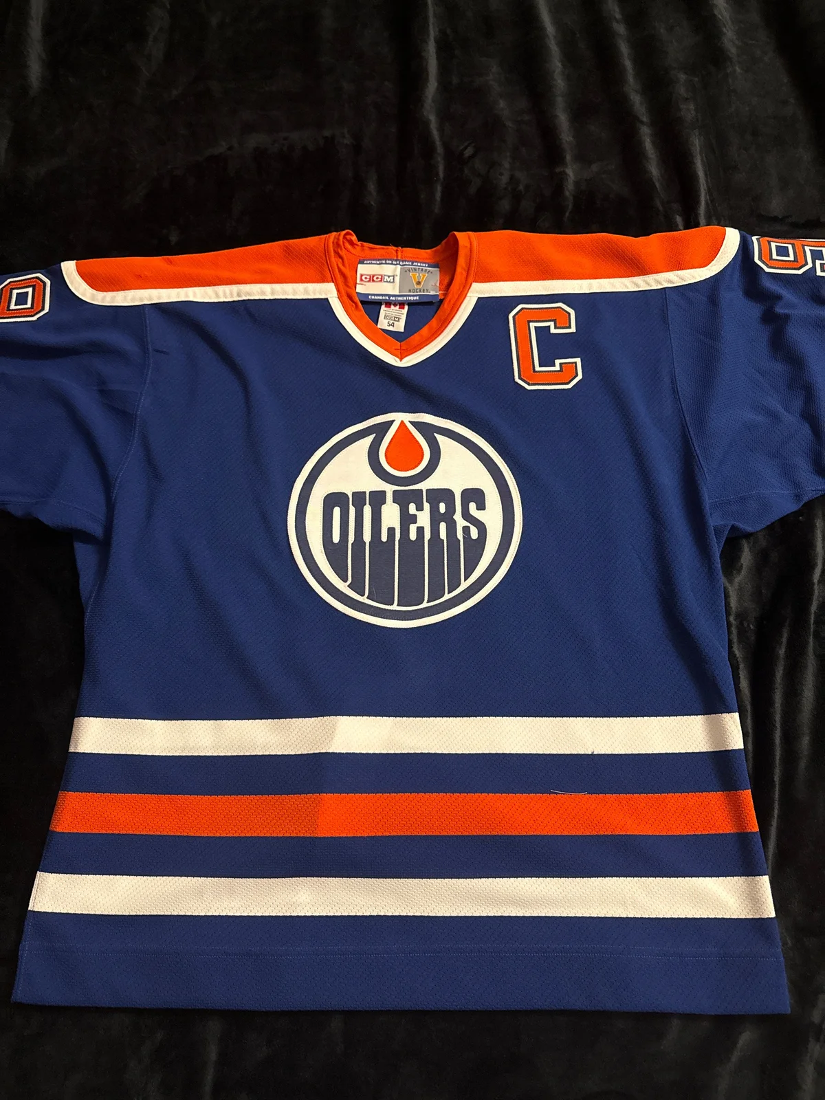 Wayne Gretzky signed Edmonton Oilers jersey  photo 2