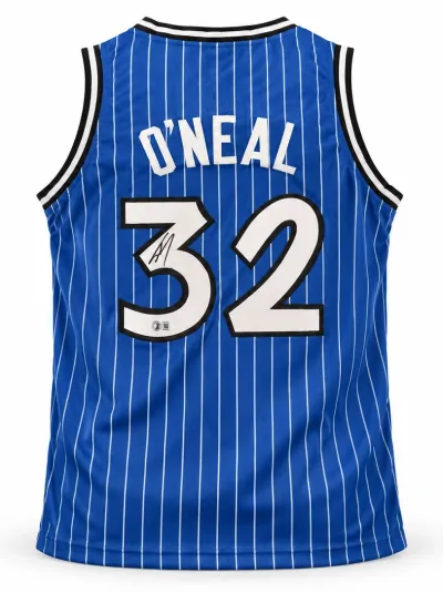 Shaquille O'Neal Signed Jersey - Beckett Witness