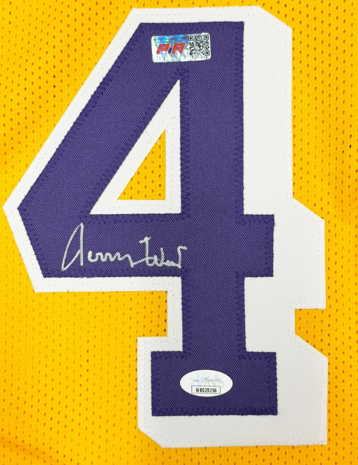 Jerry West Signed Jersey - JSA Authenticated